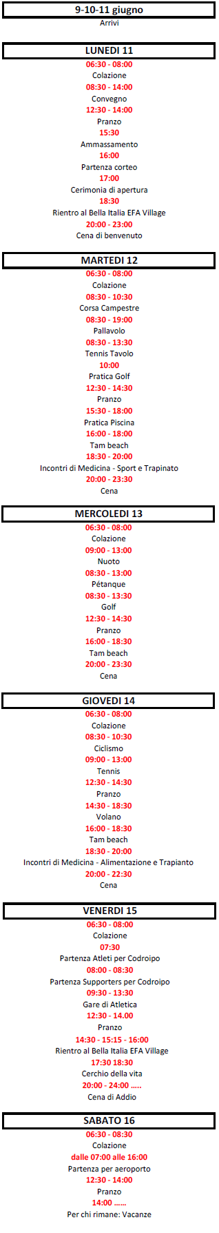 Programma